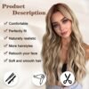 26-Inch Ombre Blonde Wavy Wig for Effortless Style