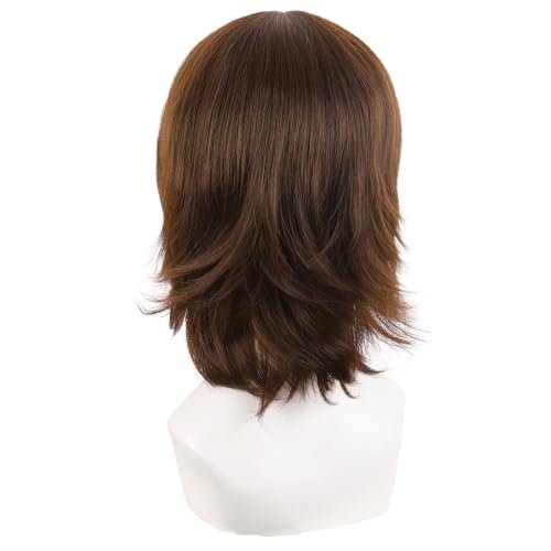 MapofBeauty 14" Brown Wolf Tail Cosplay Wig