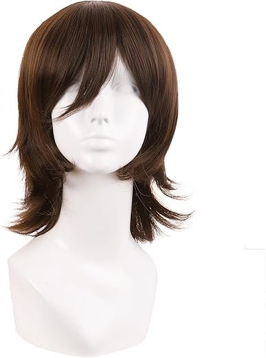 MapofBeauty 14" Brown Wolf Tail Cosplay Wig